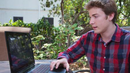 SURF participant and Caltech undergraduate Patrick Rall.