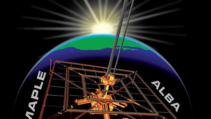 An artistic rendering of the Space Solar Power Demonstrator