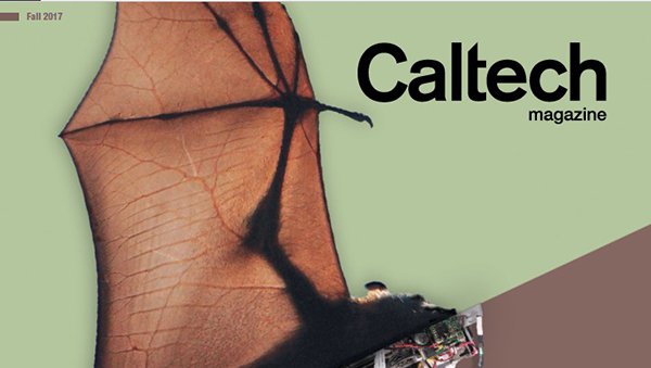 Caltech magazine cover