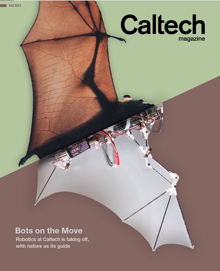 Caltech magazine cover