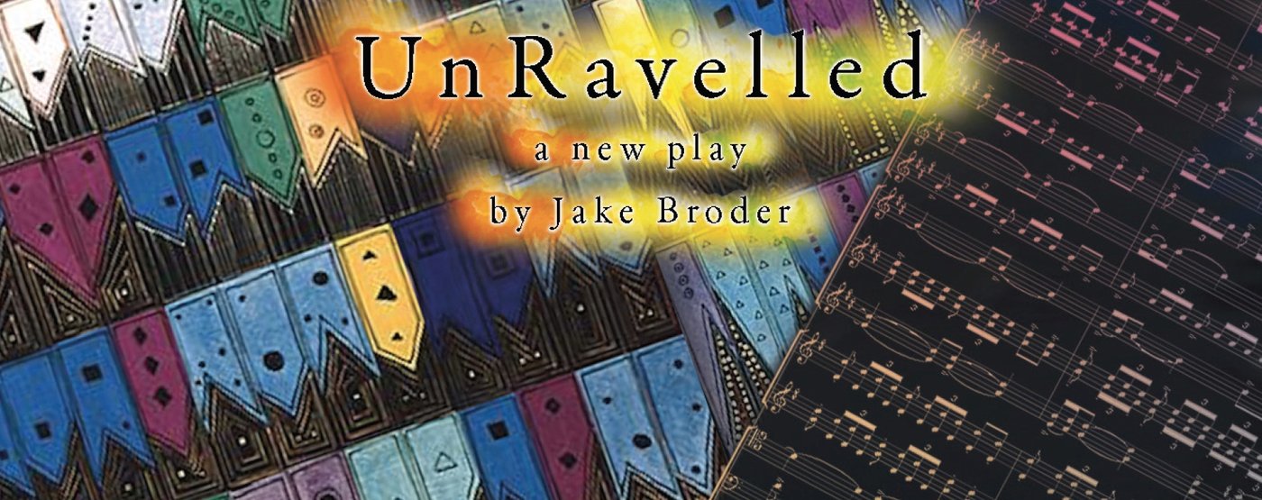 A flyer for the play Unravelled.
