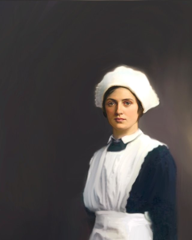 portrait of a 19th-century woman by Jessica Helfand.