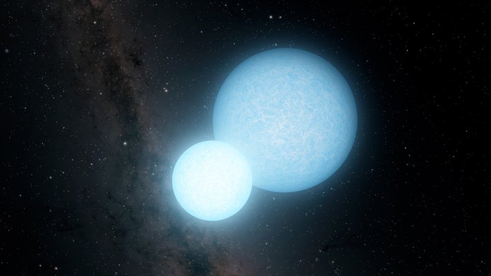 Artwork of white dwarfs