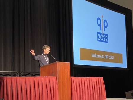 Thomas Vidick at the 2022 QIP conference