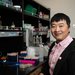 Kaihang Wang in the laboratory