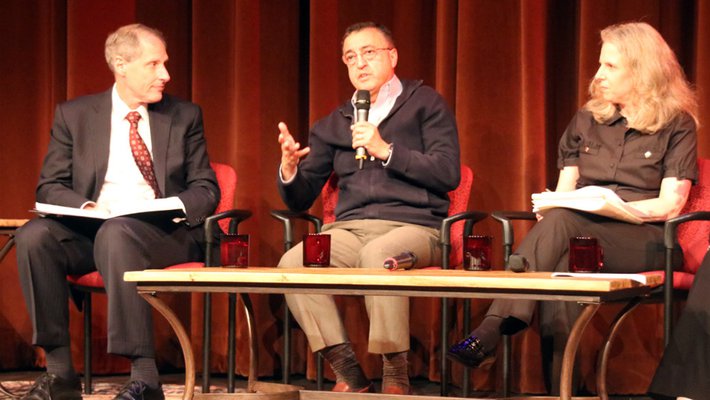 photo of town hall panelists