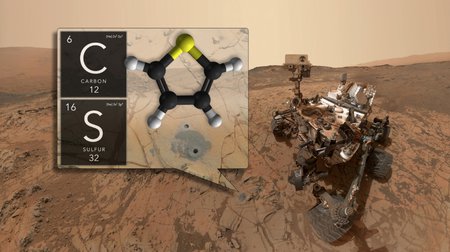 image of Curiosity rover