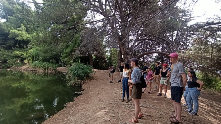 A CV4E field trip to a lake during the program's summer 2023 term.