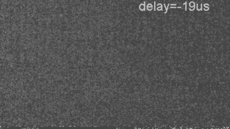 A movie of laser hitting metal, forming nano particles