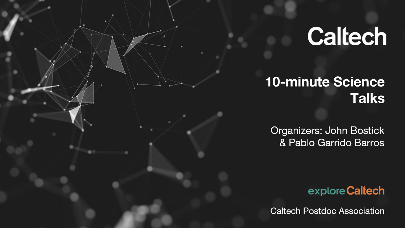 Stylized black-and-white logo featuring shaded triangles, lines and points