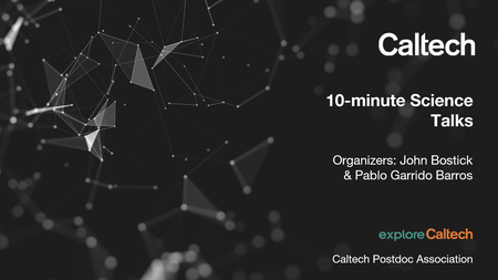 Stylized black-and-white logo featuring shaded triangles, lines and points