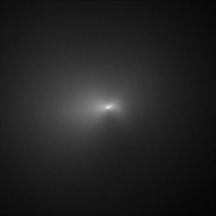 Movie of Comet Neowise rotating