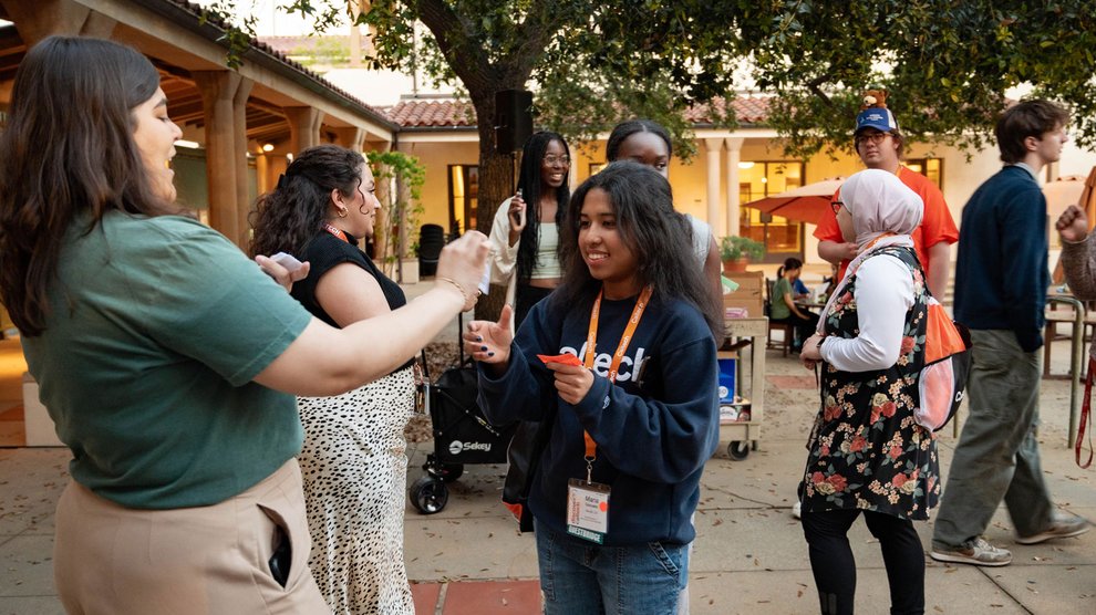 Students check in for ecosySTEMs