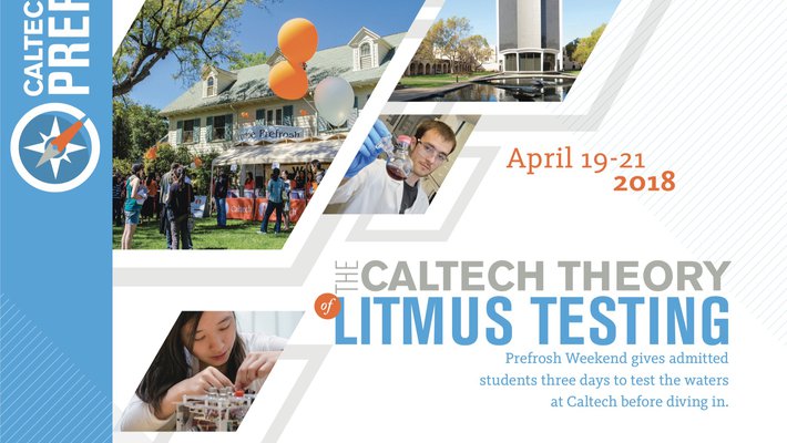 Prefrosh Weekend will feature dozens of academic and student-life panels and tours of the new Bechtel Residence.