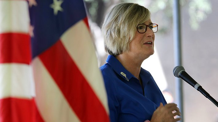 photo of Colonel Nancy Sumner, California Air National Guard, USAF Ret. 